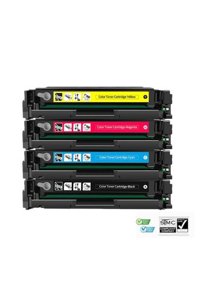 Ulm Cart Set 4 cartuse toner compatibile 207A W2210A-W2213A cu cip negru, cya...