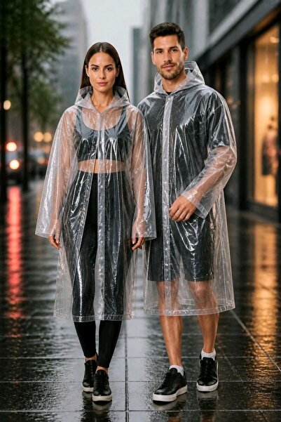 Monalisa Home Luxury Thick Oilcloth Raincoat