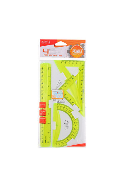 Deli GEOMETRY SET 4 PIECES COLORED EG00402