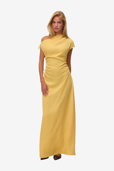 Vero Moda Women's VMATHENA Sleeveless Detail Maxi Woven Dress