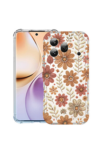 bestcase ®   Αντικραδασμική Θήκη για Honor 600 Pro, Φλοράλ Αισθητικό Φθινοπωρ...