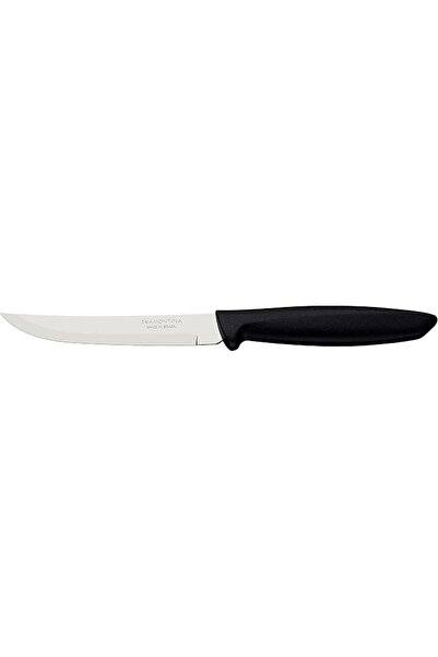 TRAMONTINA Plenus 5 Inches Fruit Knife with Stainless Steel Blade and Black P...