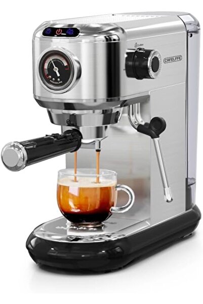 Cafelffe ماكينة قهوة إسبريسو بارستا مع جهاز تبخير الحليب، ماكينة إسبريسو وكاب...