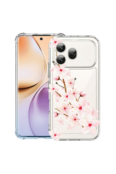 bestcase ®   Husă antișoc pentru Honor 600, Floare de primăvară, 3159975 AS 62