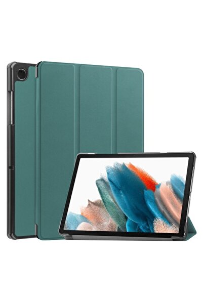 OEM Θήκη Τριπλής Αναδίπλωσης με Στήριγμα για Samsung Galaxy Tab A9 - Σκούρο Π...