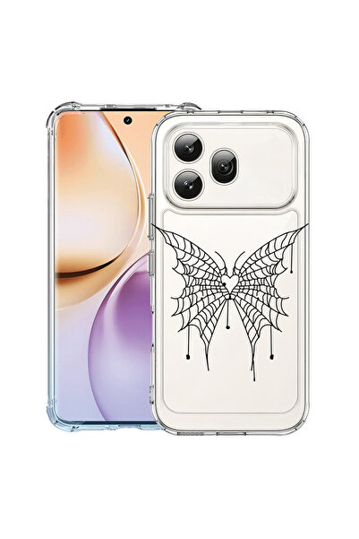 bestcase ®   Husă antișoc pentru Honor 600, Butterfly, 3159975 AS 1042