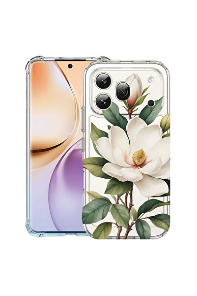 bestcase ®   Husă antișoc pentru Honor 600 Pro, Floral - Magnolie Albă, 31599...