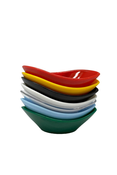 Bora Plastik Pc Sauce Bowl Leaf Bo733