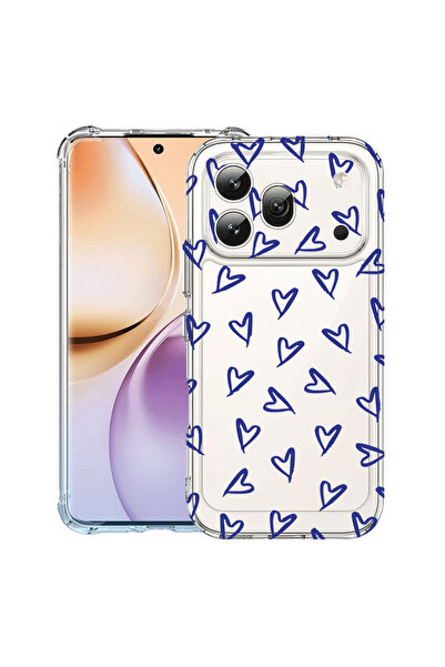 bestcase ®   Αντικραδασμική Θήκη για Honor 600 Pro, Χαριτωμένο Σχέδιο με Καρδ...