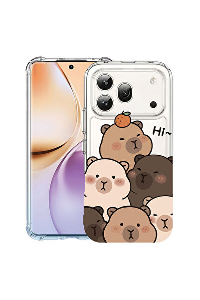 bestcase ®   Husă antișoc pentru Honor 600 Pro, cu desen animat drăguț Kawaii...