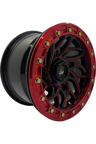 The Beast JANTA ATV CU BEADLOCK 4/110 12x7 CFMOTO / YAMAHA / SUZUKI - NEGRU C...