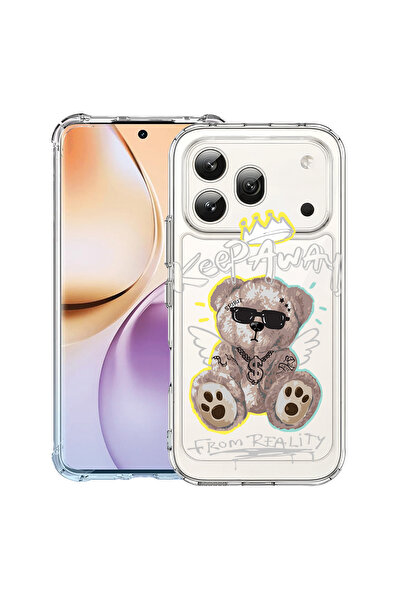bestcase ®   Αντικραδασμική Θήκη για Honor 600 Pro, Απομακρύνετε το Αρκουδάκι...