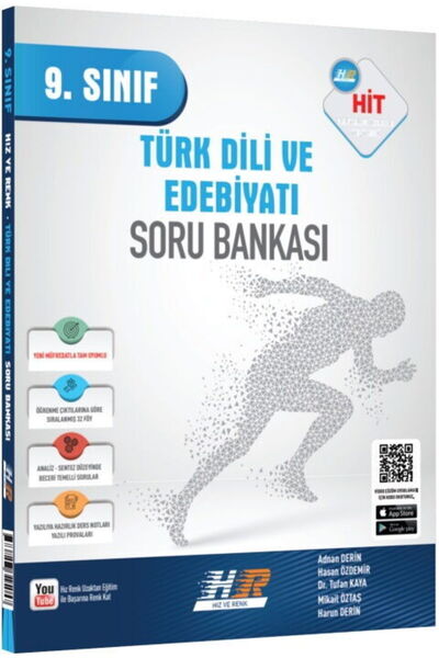 Hız ve Renk Yayınları Hız ve Renk 9. Sınıf Türk Dili ve Edebiyatı HİT Soru Ba...