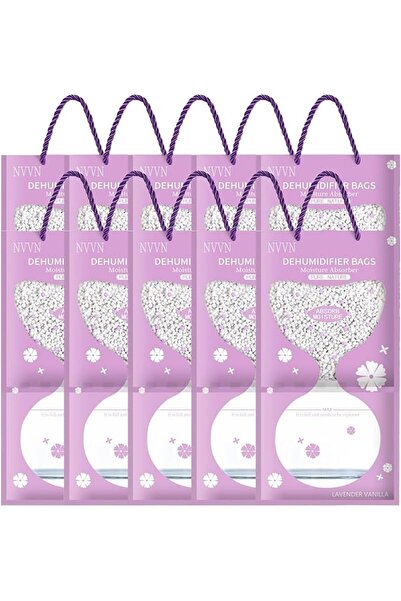 ALMEKAQUZ 10 Packs Moisture Absorbent Deodorant Hanging Bags,Dehumidifier Bag...