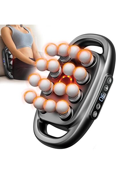 BOOMBOOMBOOM مسدس تدليك BOOM بـ 16 رأس للأنسجة العميقة، 3 أوضاع، مسدس تدليك ع...