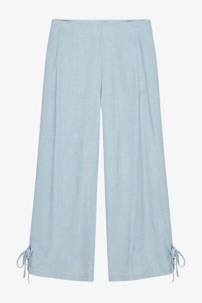 Vero Moda Women's VMANNA High-Waist Straight Tie Trouser Woven