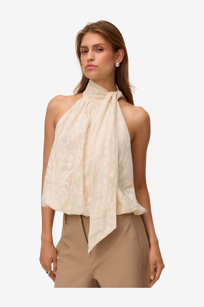 Vero Moda Women's VMNINA Halter Balloon Top