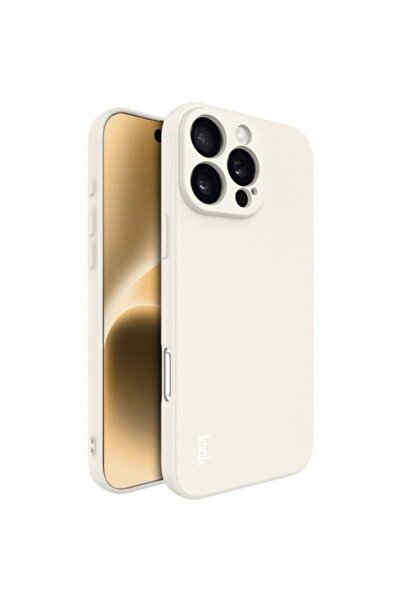 İmak Σειρά UC-4 Θήκη Σιλικόνης TPU για iPhone 16 Pro Max - Λευκό