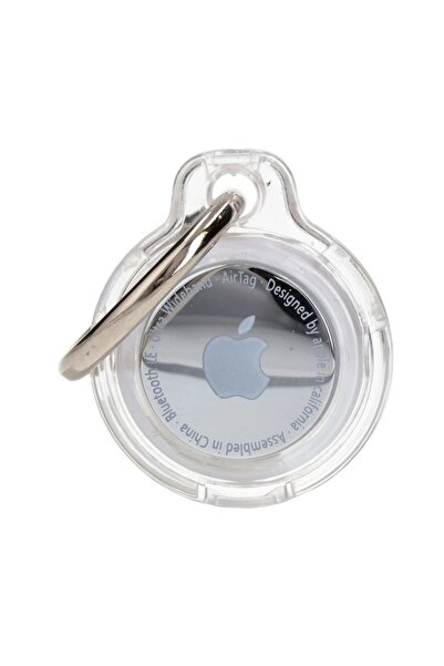 BizonMobile Bizon Προστατευτική Θήκη Μπρελόκ για Apple AirTag, Διαφανής