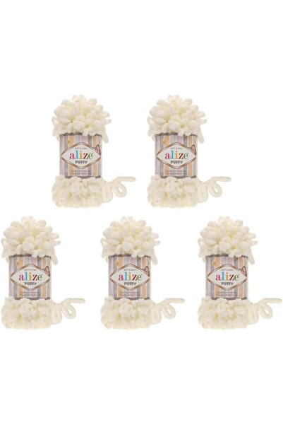Generic Alize Puffy Blanket Yarn Lot of 5skn 500gr 45mtr 100% Micropolyester ...