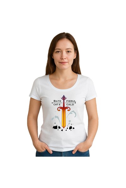 Fruit of the loom Tricou dama Bate fierul cat e cald