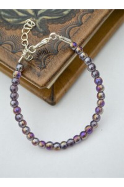 Stoneage Crystal Quartz Stone Bracelet - Multicolor -