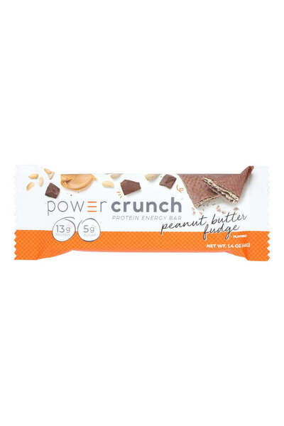 power crunch شريط طاقة بالبروتين بنكهة زبدة الفول السوداني - 40 جرام