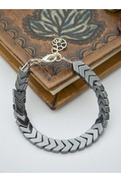 Stoneage Hematite Stone Bracelet - Multicolor -