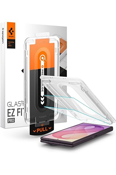 Spigen Caseology واقي شاشة سبيجن GLAStR EZ Fit PRO لهاتف سامسونج جالاكسي Z فو...