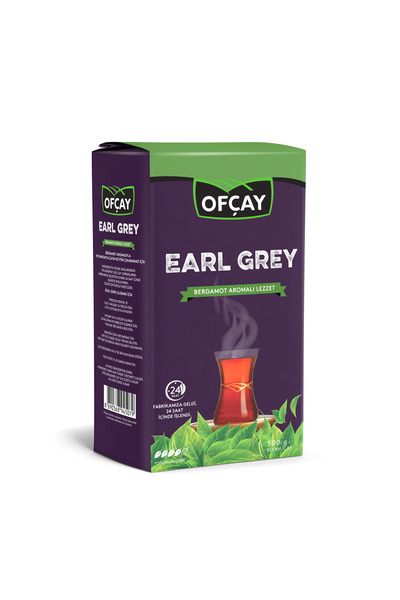 Ofçay Earl Grey Bergamot Aromalı Dökme Siyah Çay 500 g
