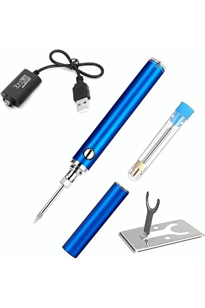 MAKINGTEC Portable USB Cordless Soldering Iron Kit, Wireless Rechargeable Bat...