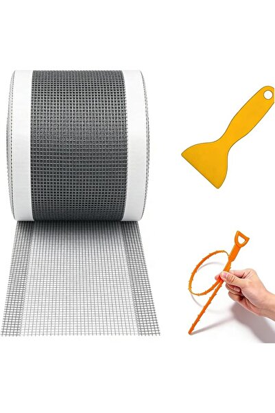 Duomama Shower Drain Hair Catcher Sticker Bundle: 10m *10CM Roll, Easy Cut De...