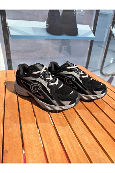 Guja Kalın Taban Kadın Sneaker ,Süet ,Hakiki Deri,4cm