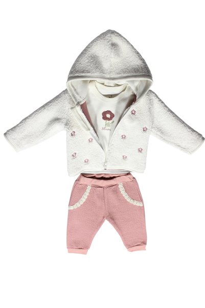 Bistyle Your Always Bloom 3-Piece Cardigan Baby Girl Set