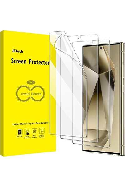 JETech TPU Screen Protector for Samsung Galaxy S24 Ultra, 3-Pack