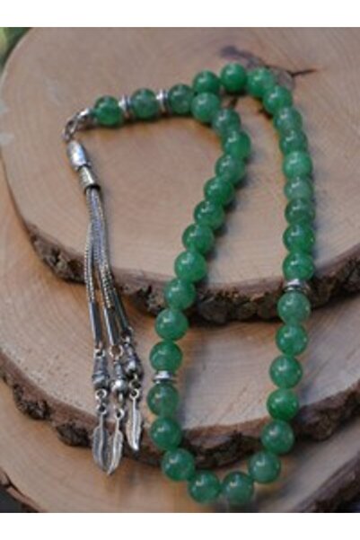 Stoneage Aventurine Natural Stone (Lucky) Rosary - Green -