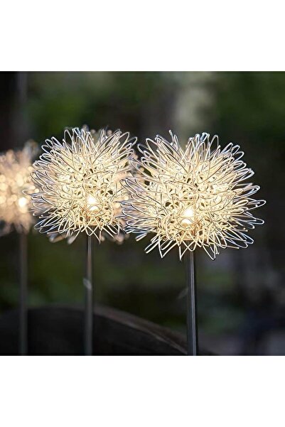 ALMEKAQUZ 2 Pack Solar Garden Lights – Waterproof LED Flower Landscape Lights...
