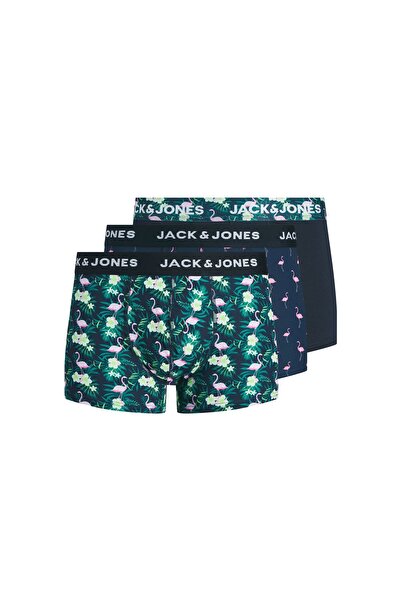 Jack & Jones Set de boxeri pentru bărbați 12295142 Albastru închis