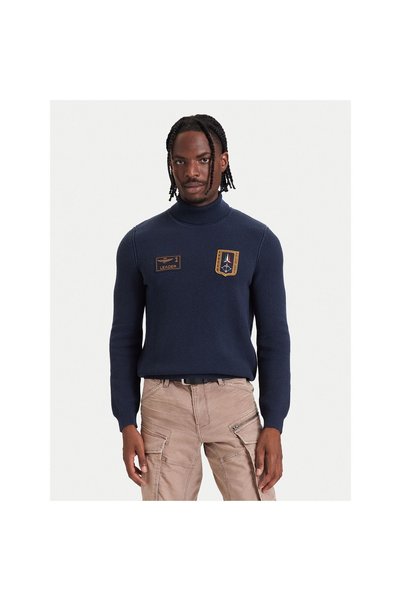 Aeronautica Militare Golf bărbați 262MA1660UL00903 Albastru închis
