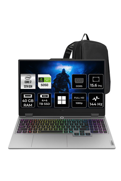 LENOVO LOQ Intel Core i7 13645HX RTX 5050 8GB 40GB RAM 4TB + 4TB SSD 15.6" FH...