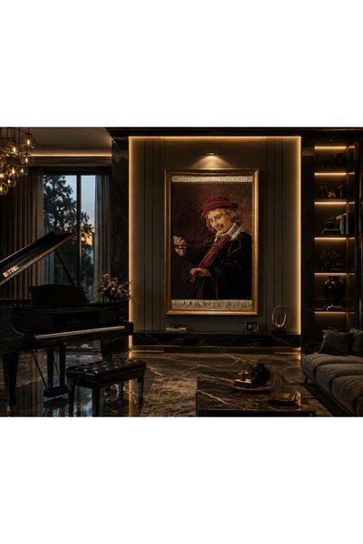 Neşem Halı Boutique TABLO 8 İRAN İPEK DOKUMA İPEK SAÇAK HEDİYELİK TABLO HALIMIZ