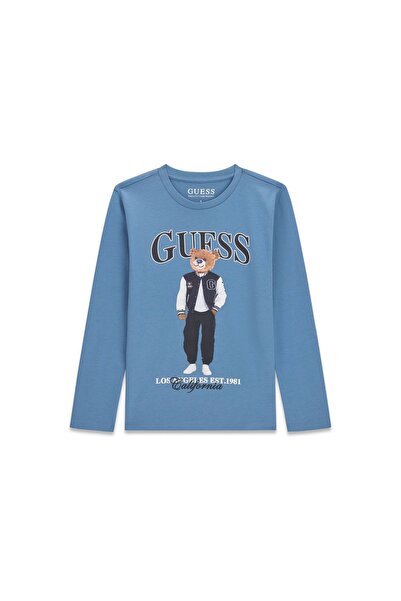 Guess Bluză băieți L6BI11K5732 Albastru