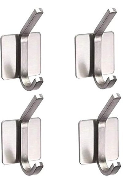 NEEMAY Hooks Adhesive Wall Hooks Bathroom Hanger Self-adhesive Heavy Duty Tow...