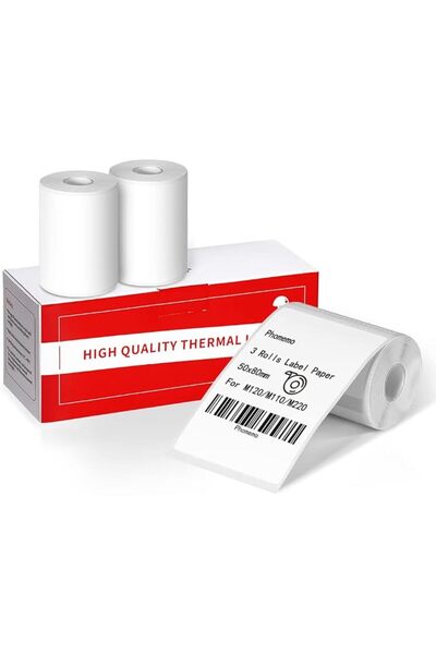 Phomemo Multi-Purpose Square Self-Adhesive Label for 241BT/ M120/M110/M220/M2...