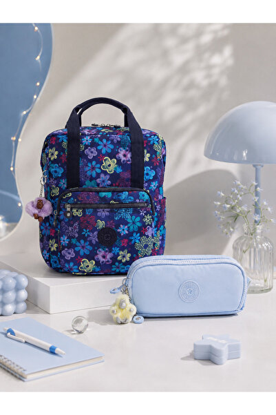 Kipling Girl's School Bag Set of 2 (Bag and Pen Holder) Kpsetkpki869202