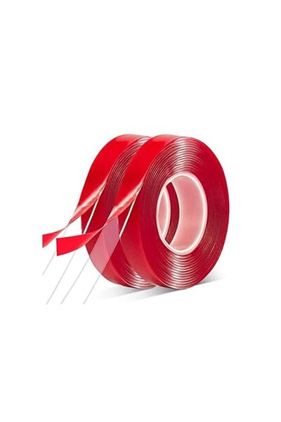 ELECDON Acrylic Double Sided Adhesive Tape, Removable, Waterproof Clear Heat ...