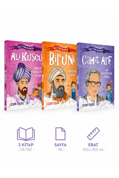 dokuzyayinlari Famous Turkish Scholars Who Shaped History 3-Book Set - Cezmi ...