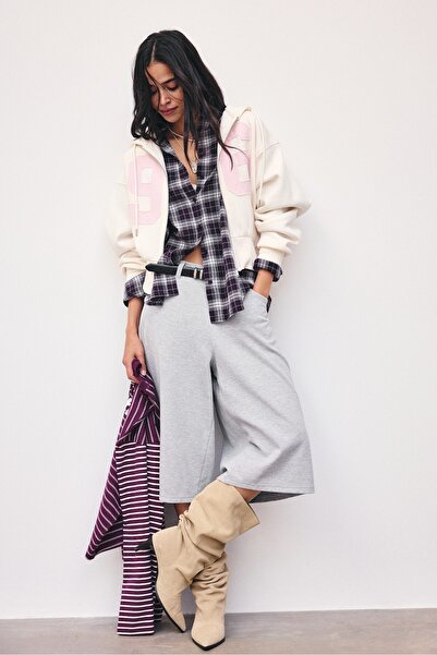 Stradivarius Baskılı regular fit sweatshirt