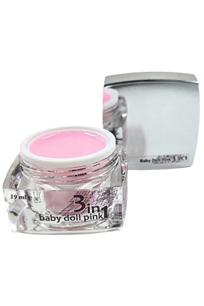 Janet Hand&Nails Gel UV 3 în 1 Roz Baby Doll 19ml