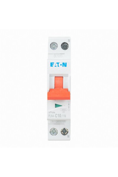 Eaton Intrerupator Automat 10A 1p+n C 4.5ka Pln4, Eaton, Multicolor